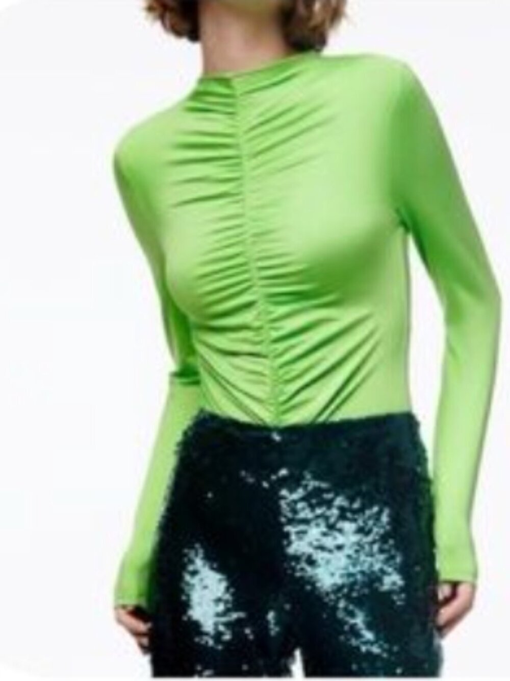 Zara Ruched Bodysuit